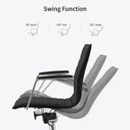 Fauteuil de dessinateur ergonomique moderne avec hauteur et repose-pieds réglables pour bureau à domicile
