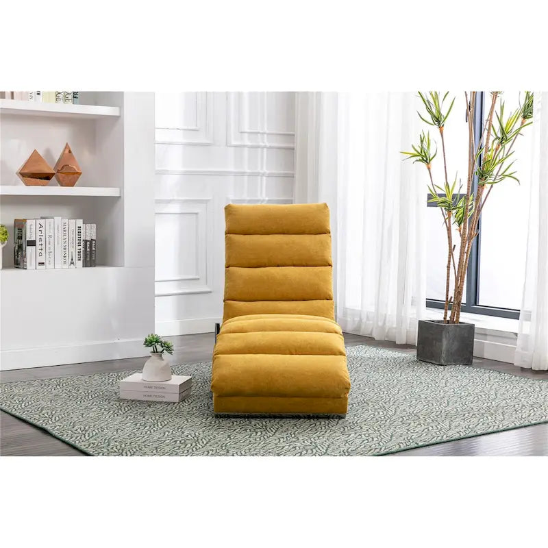 Chaise longue en lin d'intérieur - 58,27 x 21,65 x 34,25