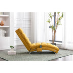 Chaise longue en lin d'intérieur - 58,27 x 21,65 x 34,25