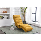 Chaise longue en lin d'intérieur - 58,27 x 21,65 x 34,25