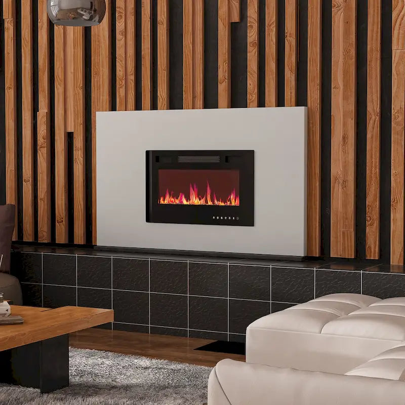 Meuble TV Chauffage Électrique Télécommande