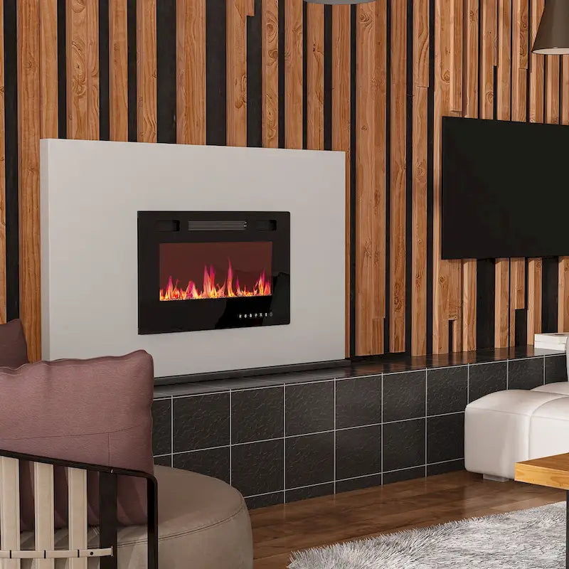 Meuble TV Chauffage Électrique Télécommande