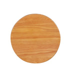 Tabouret de bar fixe sans dossier avec pieds en bois massif et finition naturelle, hauteur d'assise 29 po