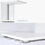 Table de chevet moderne avec ports USB intégrés et prises électriques pour chambre à coucher