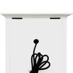 Table d'appoint blanche style ferme moderne avec port USB