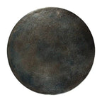 Table d'appoint gris anthracite avec étagère inférieure ouverte pour le salon ou la chambre