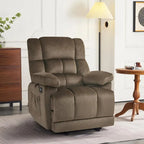 Fauteuil inclinable électrique avec fonction de chauffage et de massage pour le salon