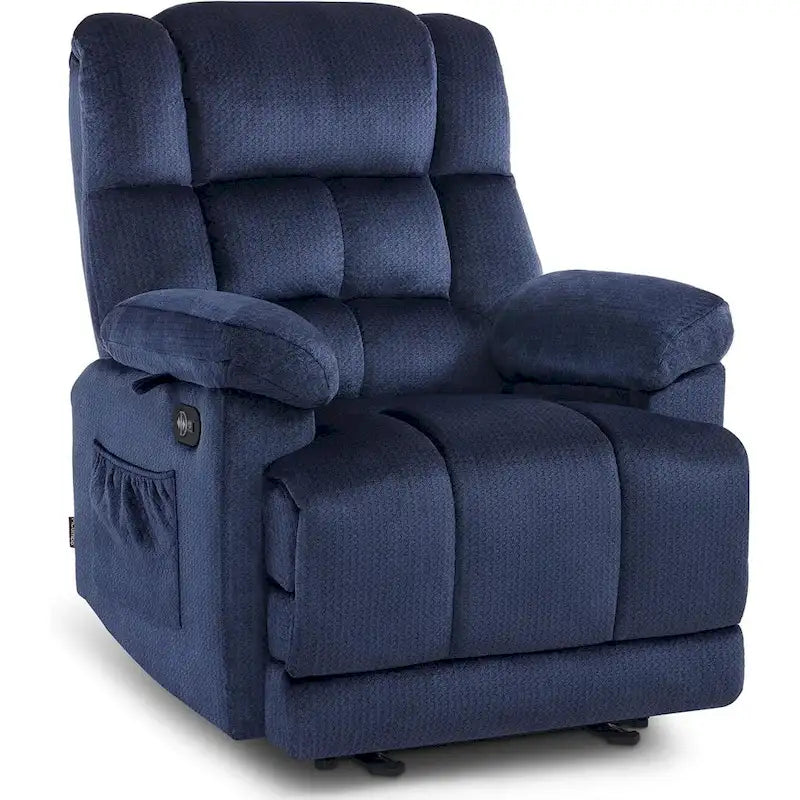 Fauteuil inclinable électrique avec fonction de chauffage et de massage pour le salon