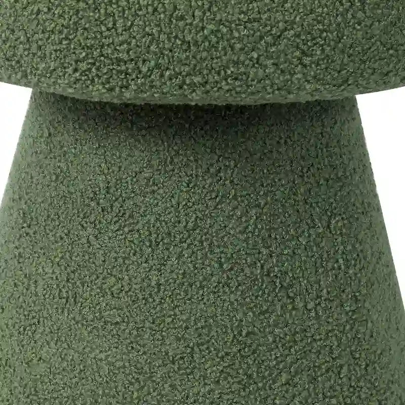 Grand repose-pieds ottoman doux en forme de champignon pour salon et chambre