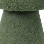 Grand repose-pieds ottoman doux en forme de champignon pour salon et chambre