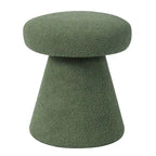 Grand repose-pieds ottoman doux en forme de champignon pour salon et chambre