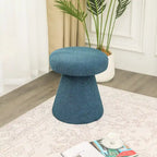 Grand repose-pieds ottoman doux en forme de champignon pour salon et chambre