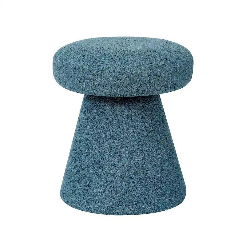 Grand repose-pieds ottoman doux en forme de champignon pour salon et chambre