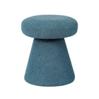Grand repose-pieds ottoman doux en forme de champignon pour salon et chambre