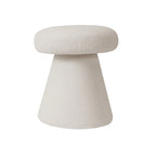 Grand repose-pieds ottoman doux en forme de champignon pour salon et chambre