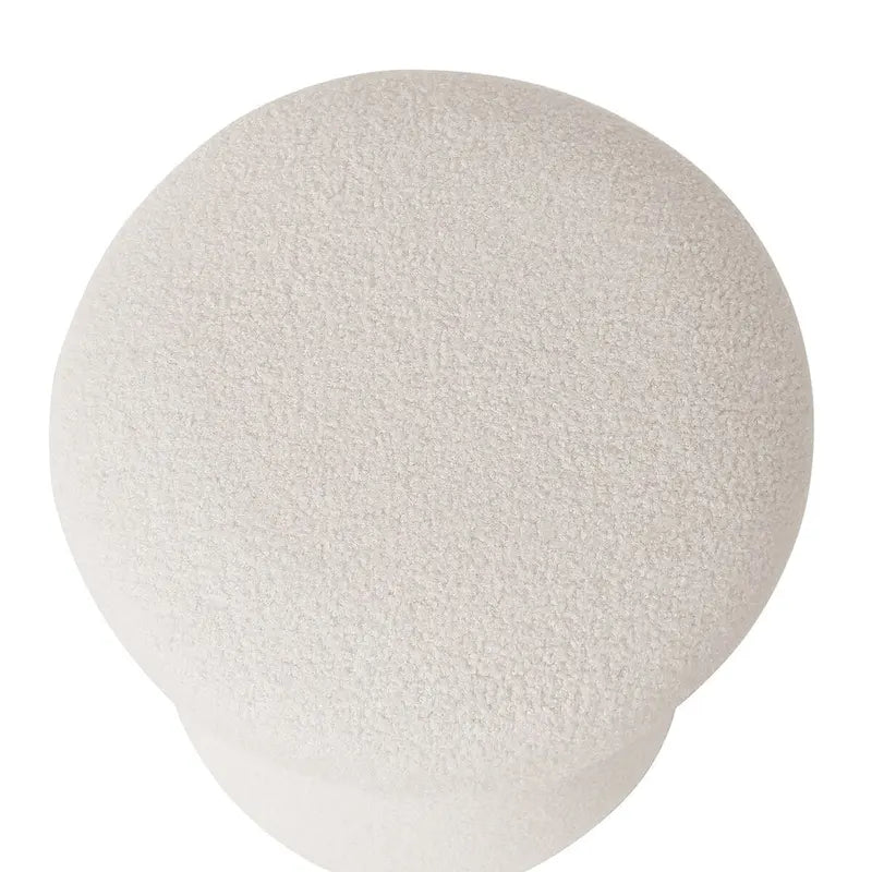 Grand repose-pieds ottoman doux en forme de champignon pour salon et chambre