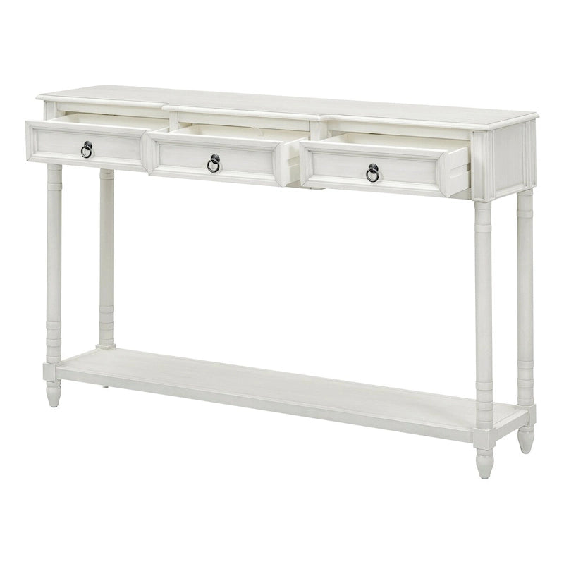 Console Table - Table d'appoint pour canapé avec tiroirs pour entrée