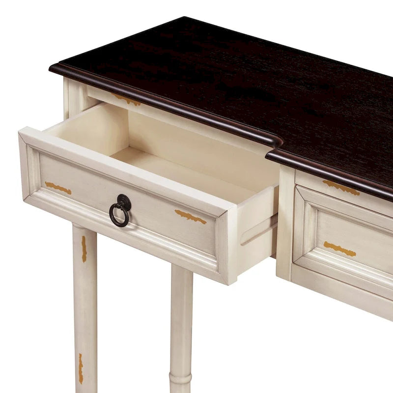 Console Table - Table d'appoint pour canapé avec tiroirs pour entrée