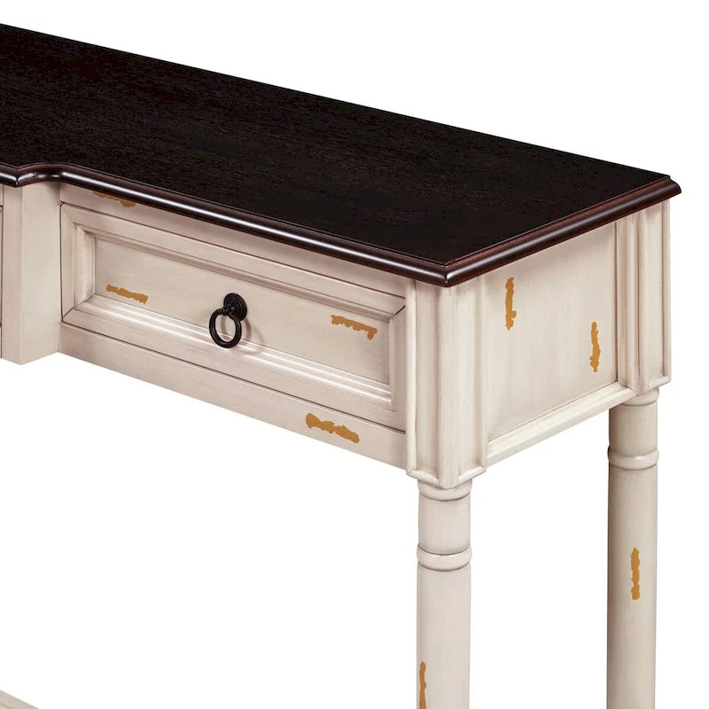 Console Table - Table d'appoint pour canapé avec tiroirs pour entrée