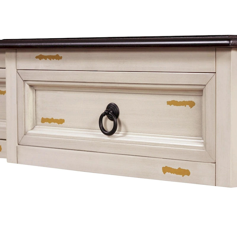 Console Table - Table d'appoint pour canapé avec tiroirs pour entrée