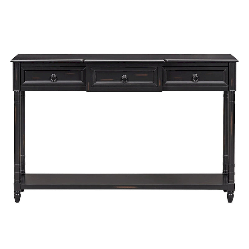 Console Table - Table d'appoint pour canapé avec tiroirs pour entrée