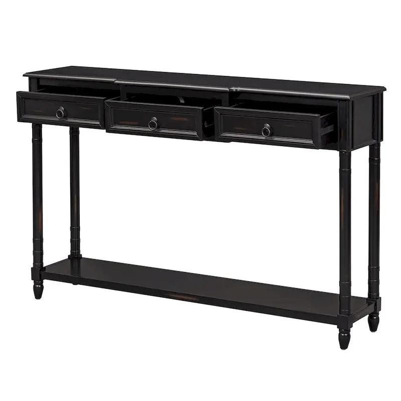 Console Table - Table d'appoint pour canapé avec tiroirs pour entrée