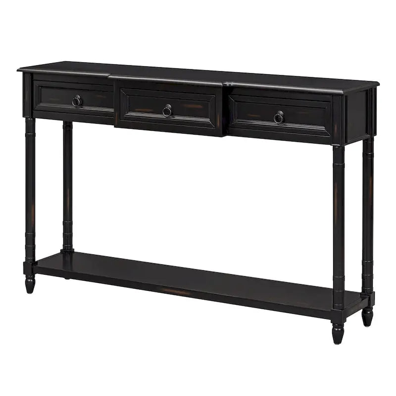Console Table - Table d'appoint pour canapé avec tiroirs pour entrée