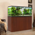 Aquatic Fundamentals 75/90 Gallon Serene Cherry Aquarium Stand with Enclosed Storage